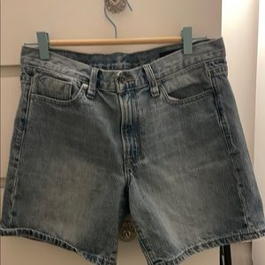 Calvin Klein Blue Jean Shorts Classic Denim Style